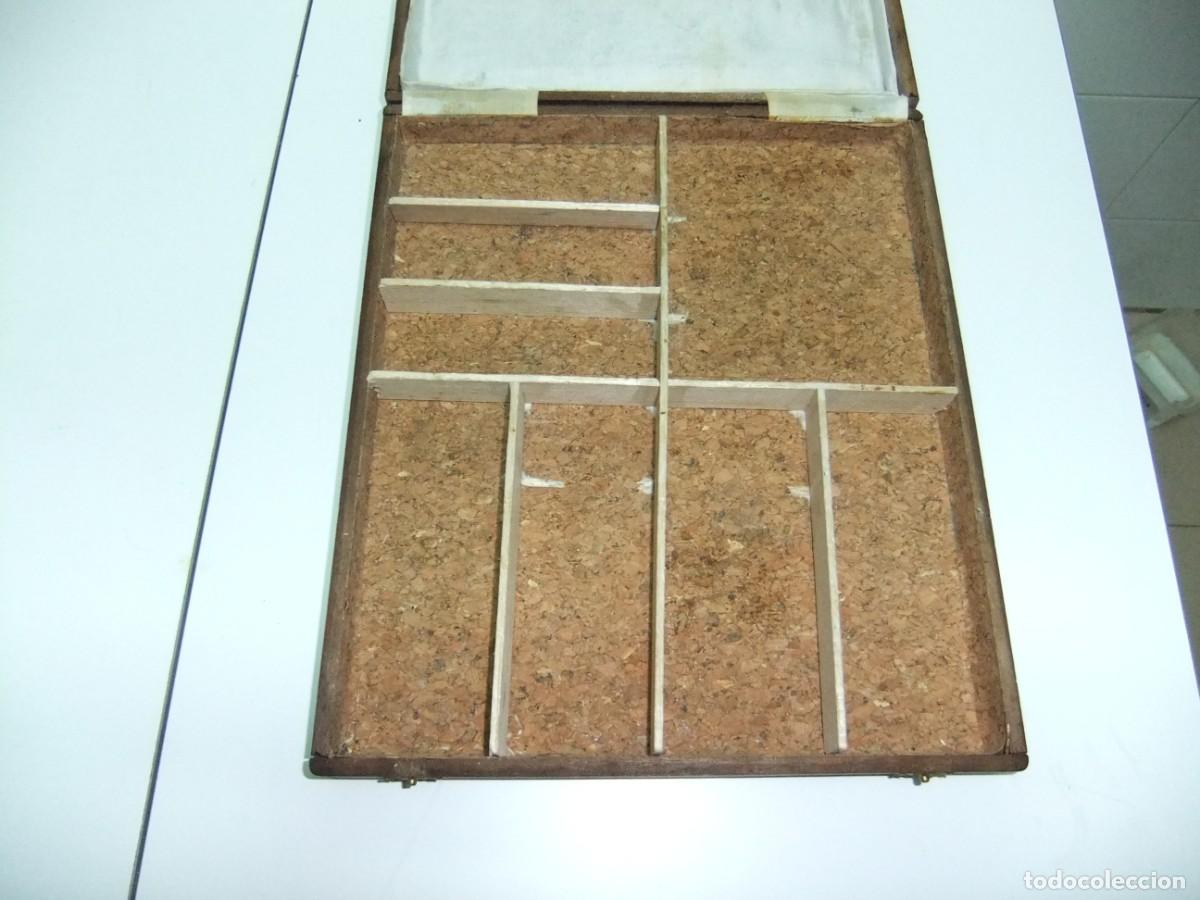 Cajas y cajitas met&aacute;licas: caja de madera para guardar coleccion - Foto 3
