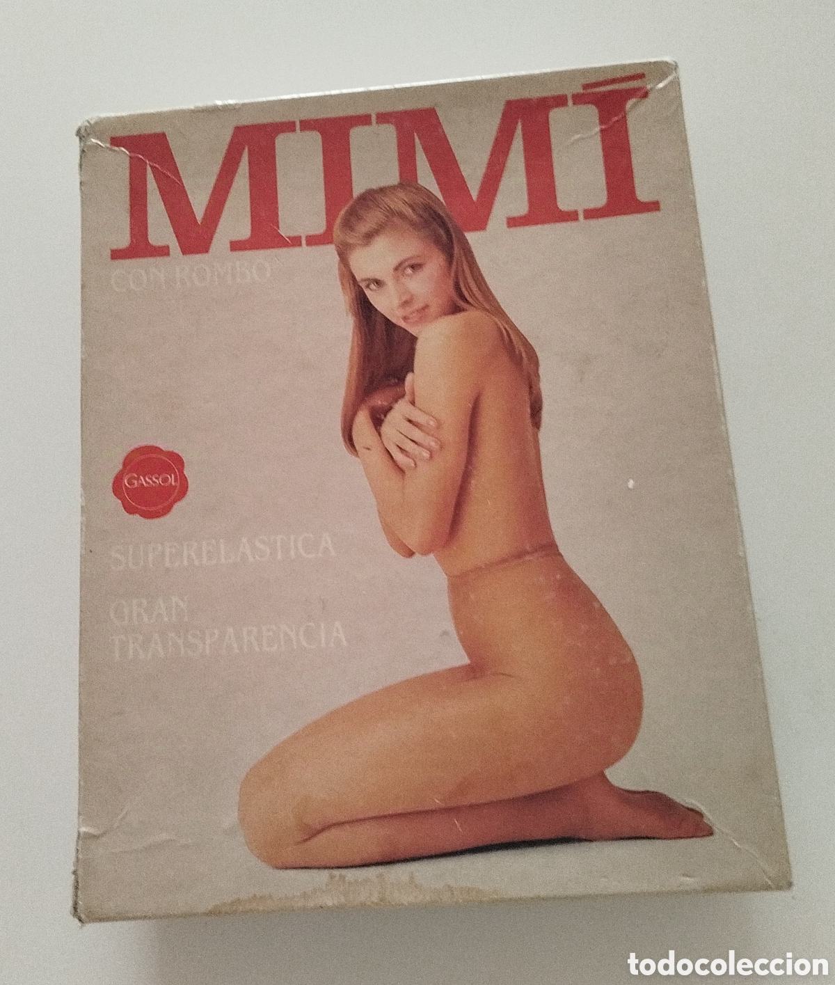 Cajas y cajitas met&aacute;licas: MIMI Caja antigua medias