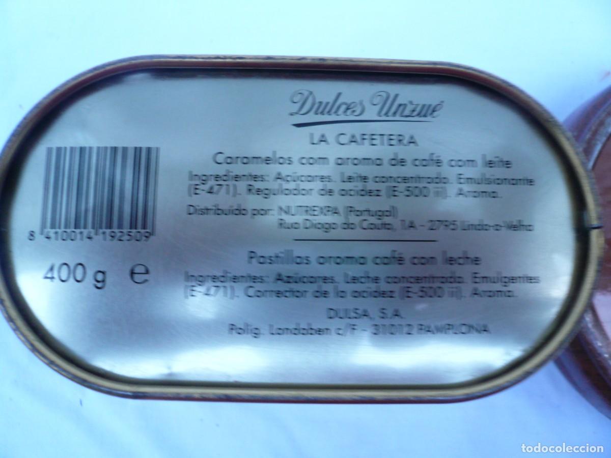 Cajas y cajitas met&aacute;licas: LATA LA CAFETERA. LOTE DE 2. PAMPLONA - Foto 5