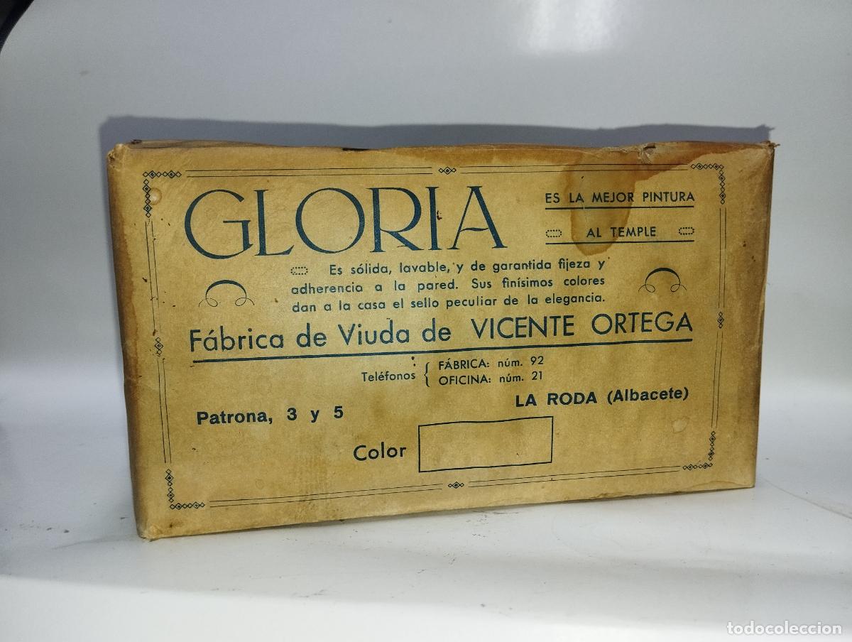 Cajas y cajitas met&aacute;licas: PAQUETE DE PINTURA AL TEMPLE GLORIA VICENTE ORTEGA // LA RODA ALBACETE // DROGUERIA