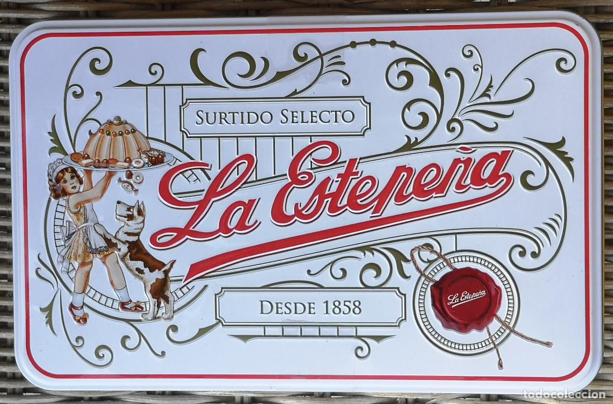 Cajas y cajitas met&aacute;licas: CAJA METALICA VACIA - LA ESTEPE&Ntilde;A Surtido Selecto - 19 x 12 x 6 cm