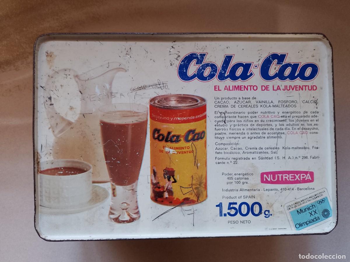 Cajas y cajitas met&aacute;licas: LATA COLACAO OLIMP&Iacute;ADA M&Uacute;NICH - Foto 5