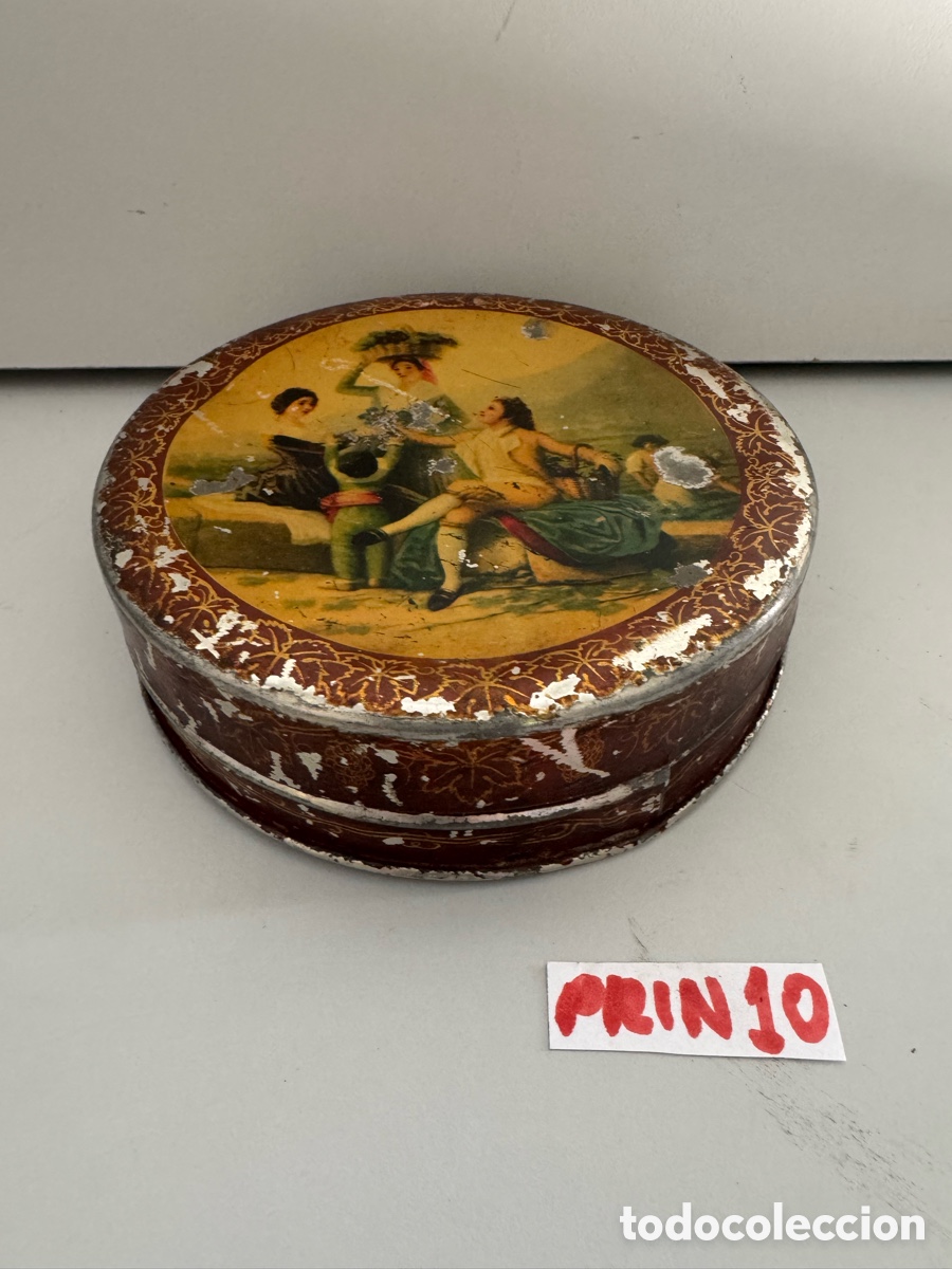 Cajas y cajitas met&aacute;licas: CAJA LA DUQUESITA de lata - Foto 1