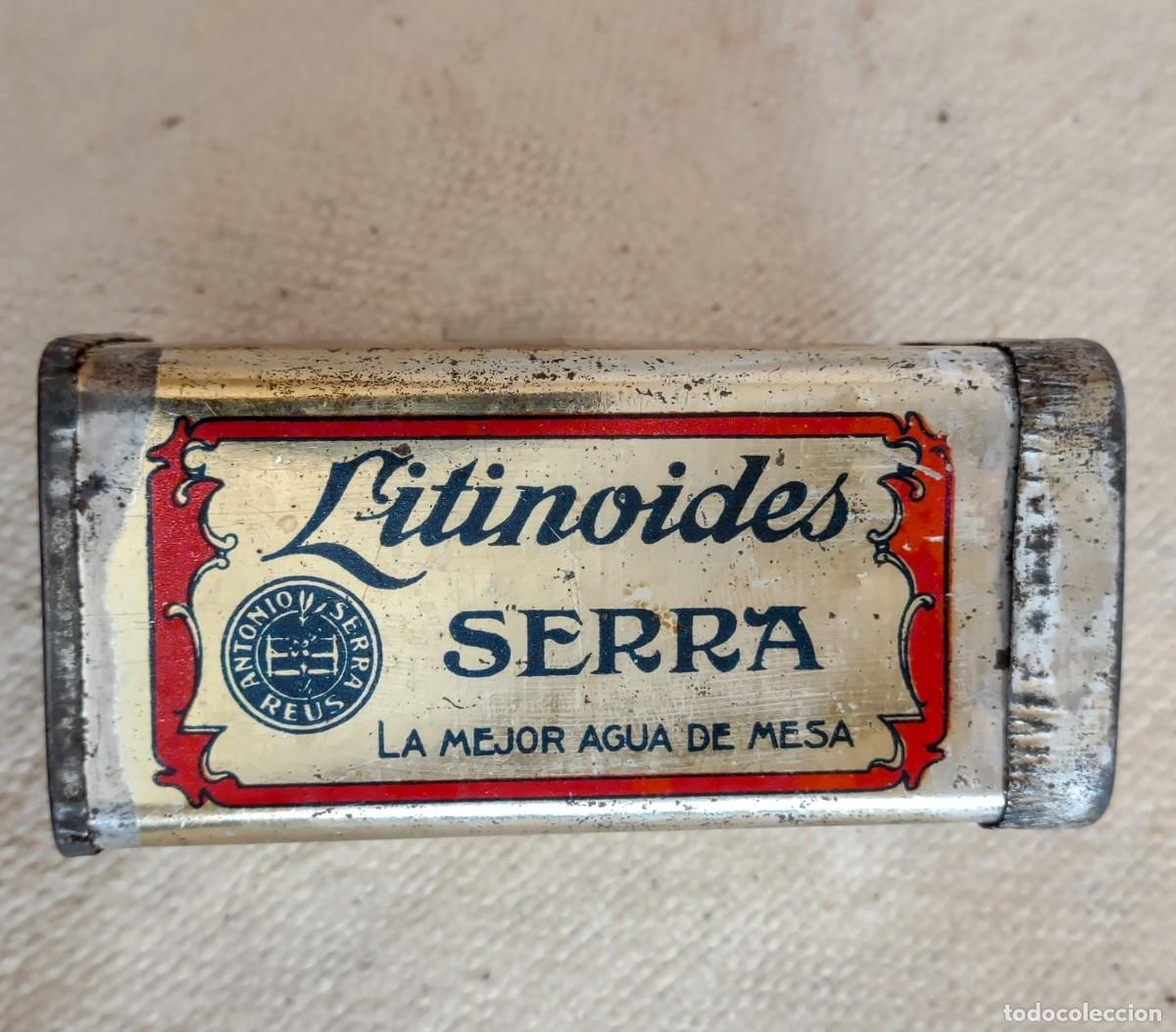 Blechdosen und Kisten: ANTIGUA CAJITA MET&Aacute;LICA DE LITINOIDES SERRA