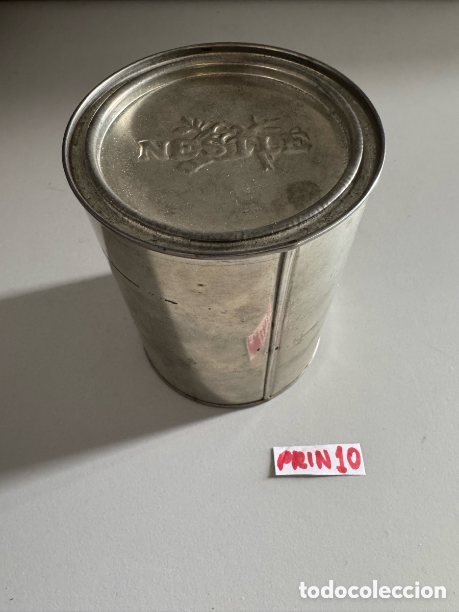 Cajas y cajitas met&aacute;licas: Antigua caja de Nestl&eacute; - Foto 1