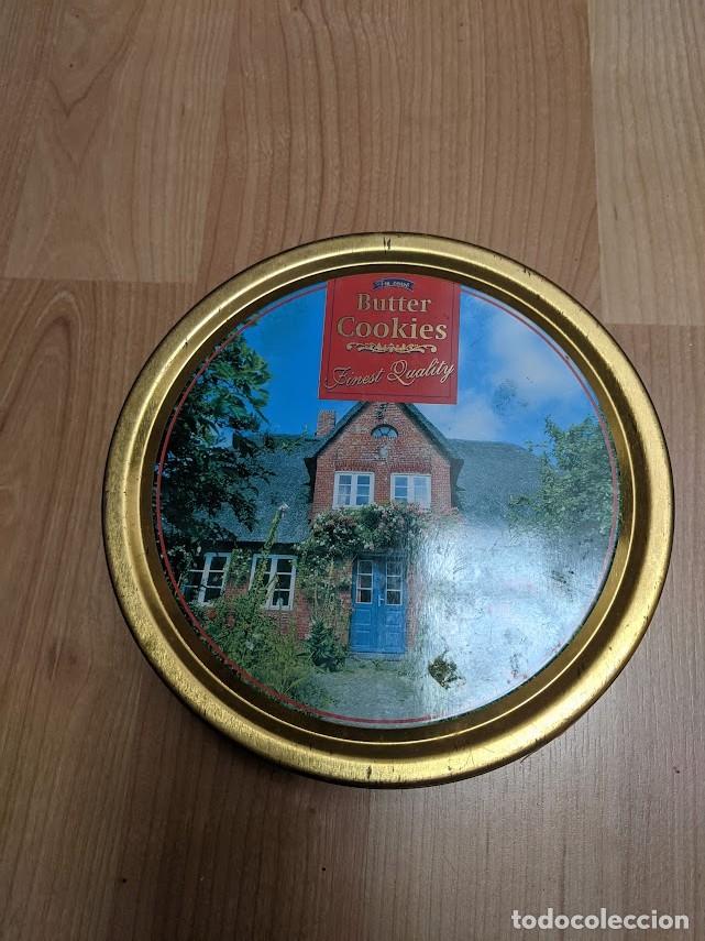Cajas y cajitas met&aacute;licas: ANTIGUA CAJA GALLETAS - Foto 1