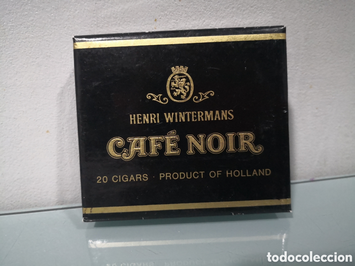 Blechdosen und Kisten: Cajita de carton de 20 cigarros Henri Wintermans