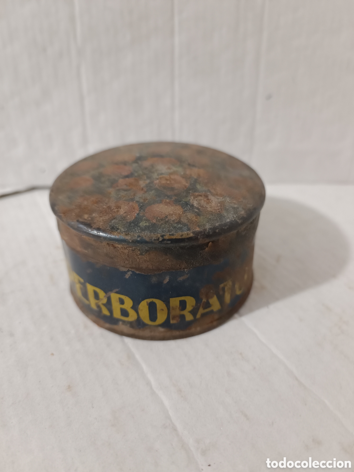 Caixas e caixinhas met&aacute;licas: Caja Perborato Laceda ,Baracarlo Bilbao