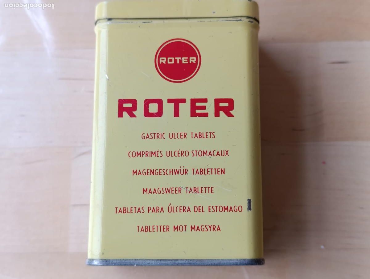 Cajas y cajitas met&aacute;licas: CAJA MET&Aacute;LICA MEDICAMENTO,PASTILLAS ULCERA.