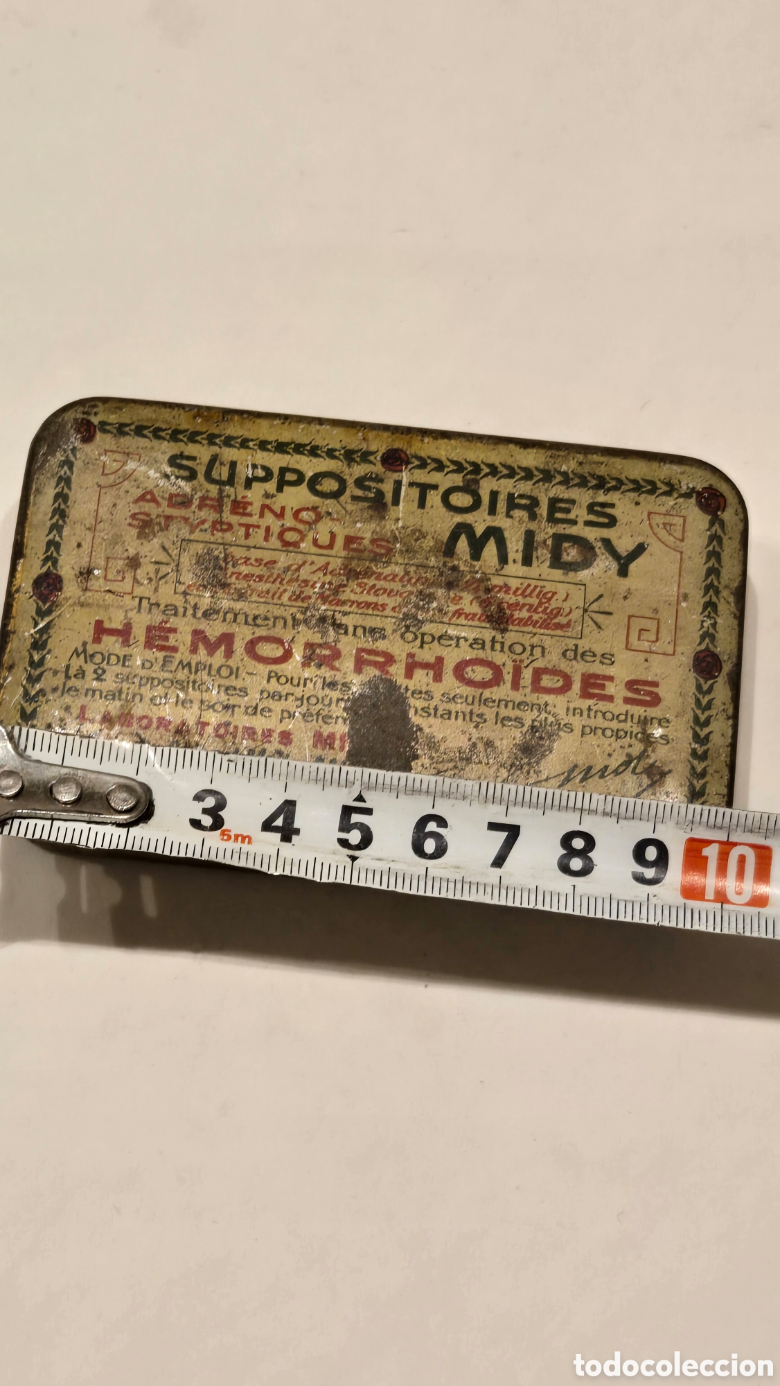 Cajas y cajitas met&aacute;licas: CAJA DE OJALATA MIDY FRANCESA - Foto 2