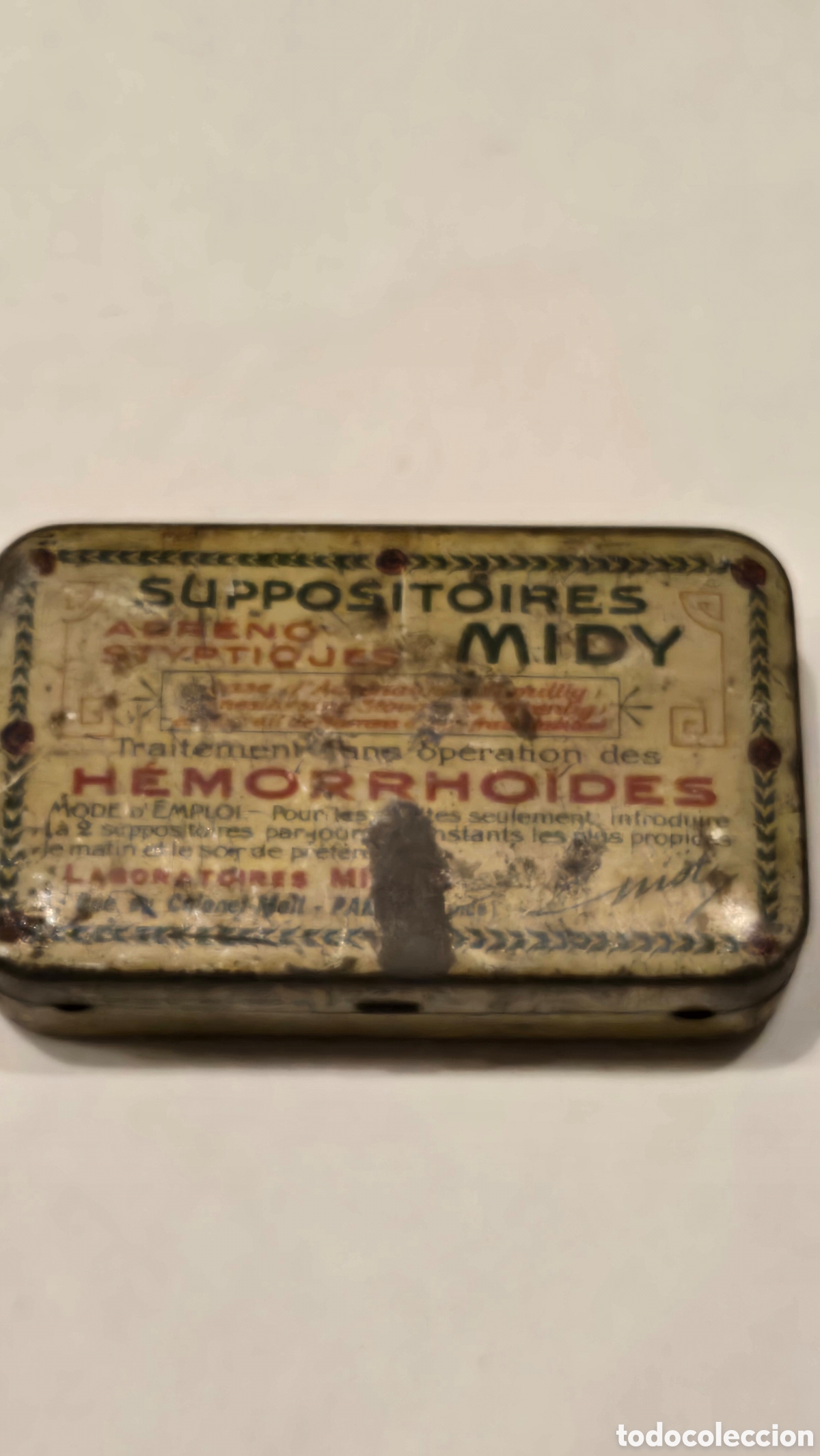 Cajas y cajitas met&aacute;licas: CAJA DE OJALATA MIDY FRANCESA - Foto 3
