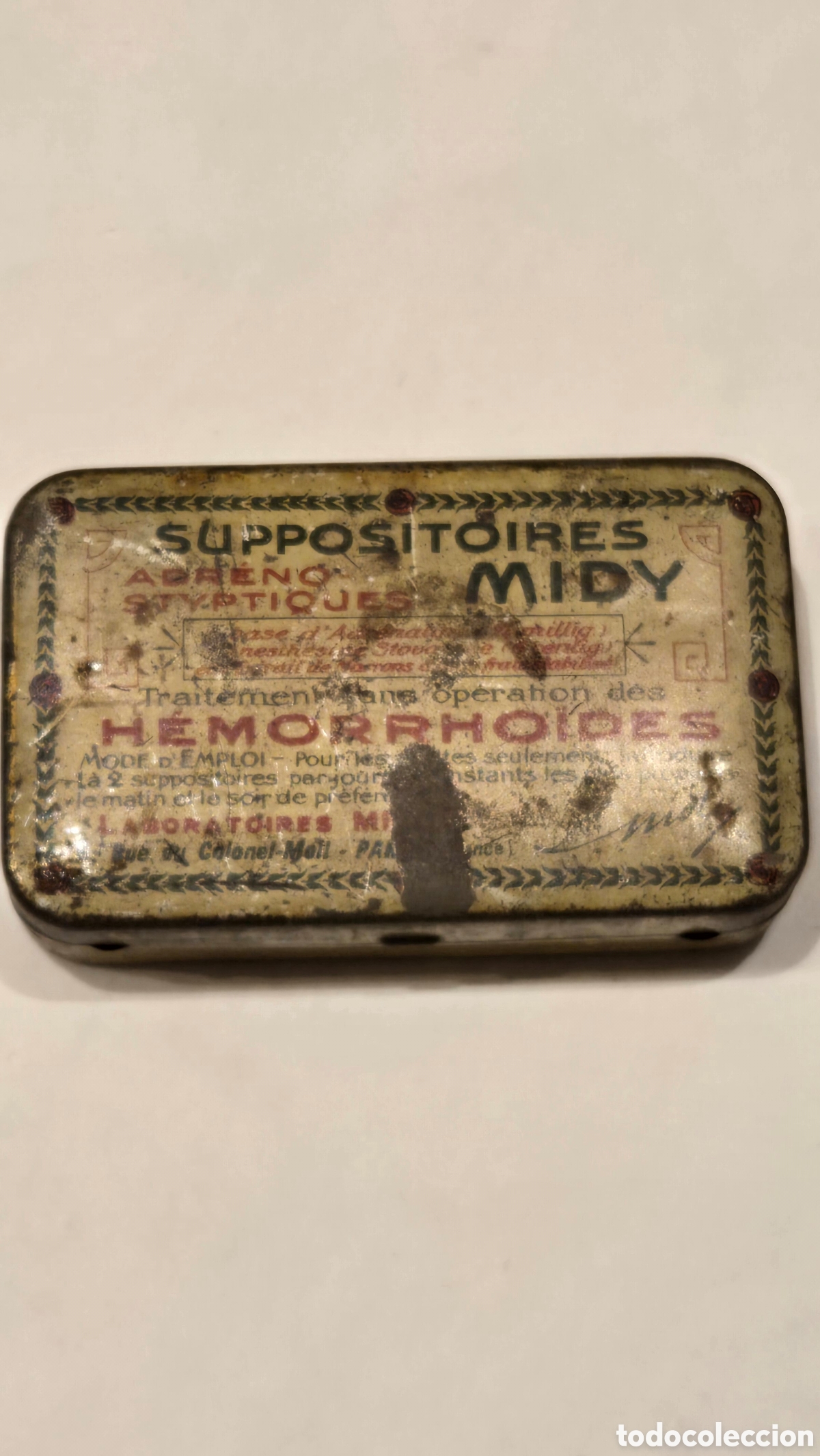 Cajas y cajitas met&aacute;licas: CAJA DE OJALATA MIDY FRANCESA - Foto 1