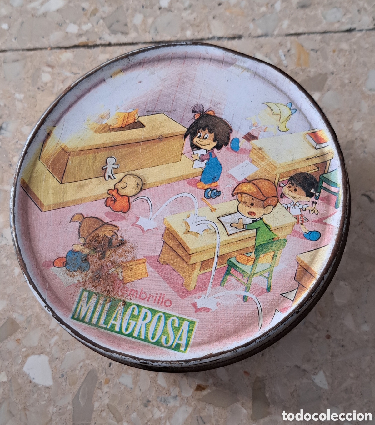 Cajas y cajitas met&aacute;licas: Lata membrillo milagrosa - Foto 1