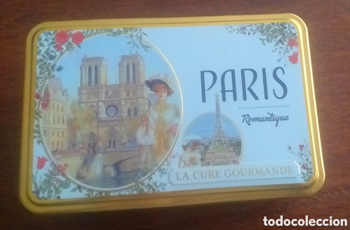 Cajas y cajitas met&aacute;licas: CAJA METALICA PARIS LE CURE GOURMANDE