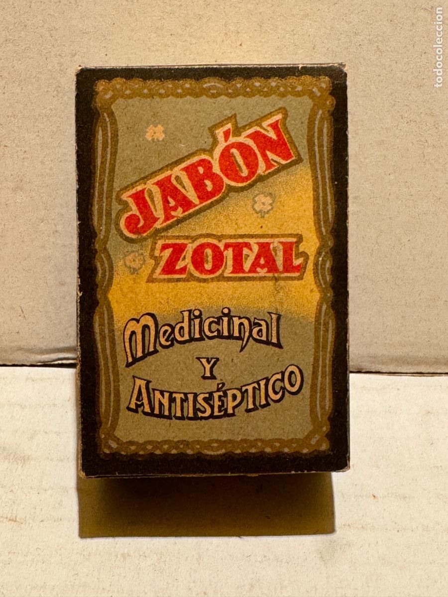 Cajas y cajitas met&aacute;licas: ANTIGUA PASTILLA DE JAB&Oacute;N ZOTAL