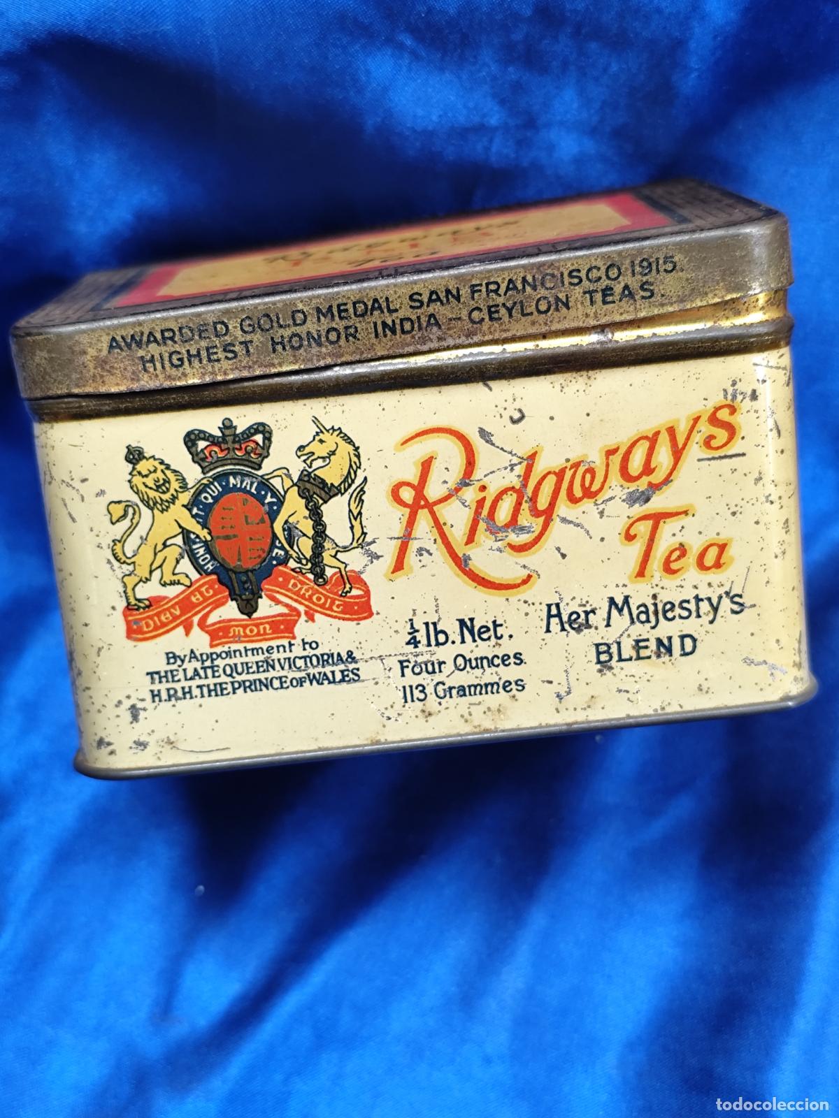 Cajas y cajitas met&aacute;licas: Caja met&aacute;lica , Ridgways Tea - Londres,
