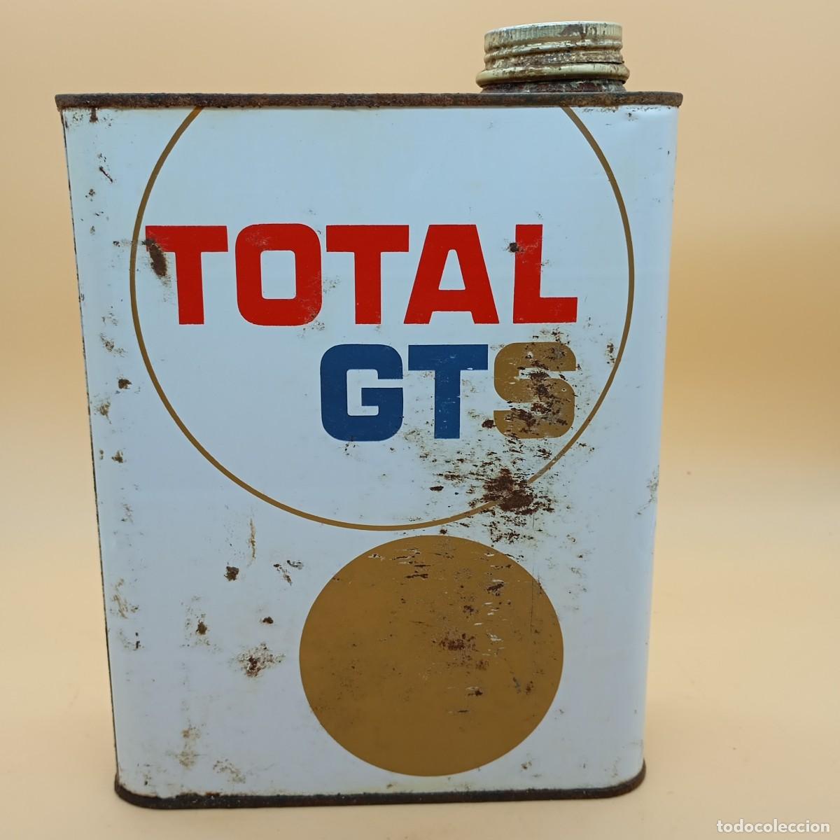 Cajas y cajitas met&aacute;licas: LATA DE ACEITE TOTAL GTS - Foto 1