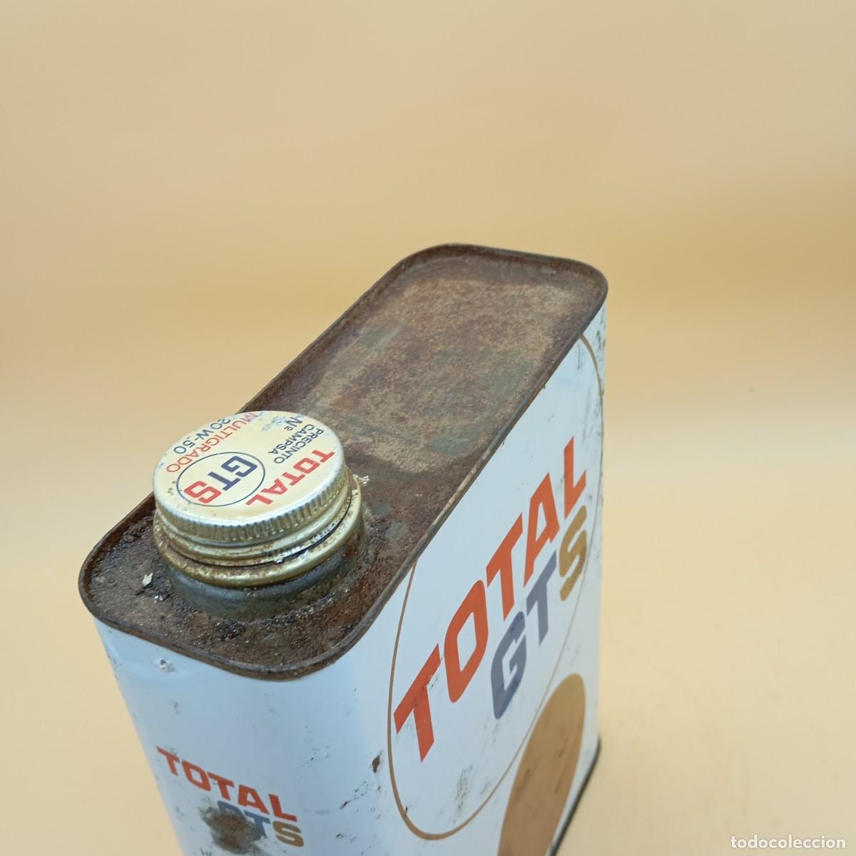Cajas y cajitas met&aacute;licas: LATA DE ACEITE TOTAL GTS - Foto 5