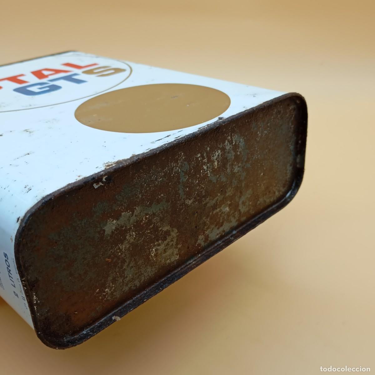Cajas y cajitas met&aacute;licas: LATA DE ACEITE TOTAL GTS - Foto 6