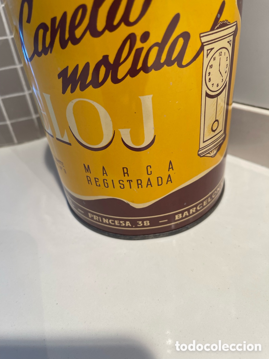 Cajas y cajitas met&aacute;licas: Bote metalico vintage - Foto 3