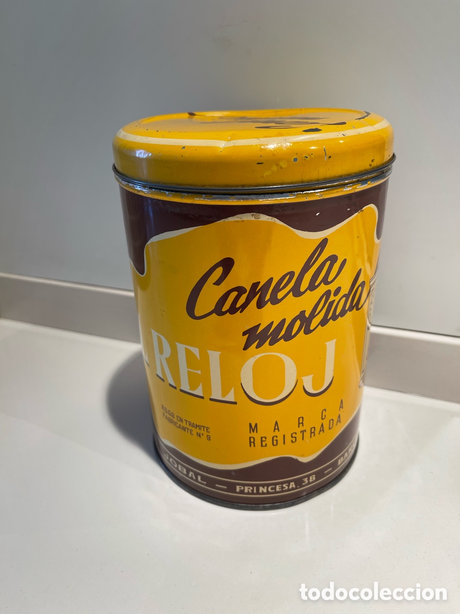 Cajas y cajitas met&aacute;licas: Bote metalico vintage - Foto 1