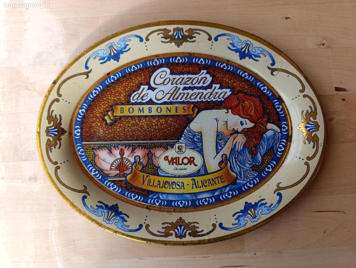 Boxes and metal boxes: BOMBONES VALOR,VILLAJOYOSA,ALICANTE.