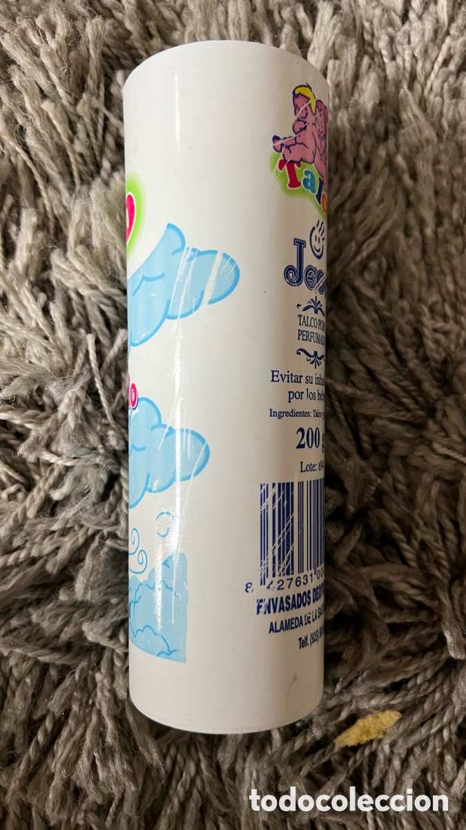 Cajas y cajitas met&aacute;licas: ANTIGUO BOTE DE TALCO PERFUMADO - Foto 2