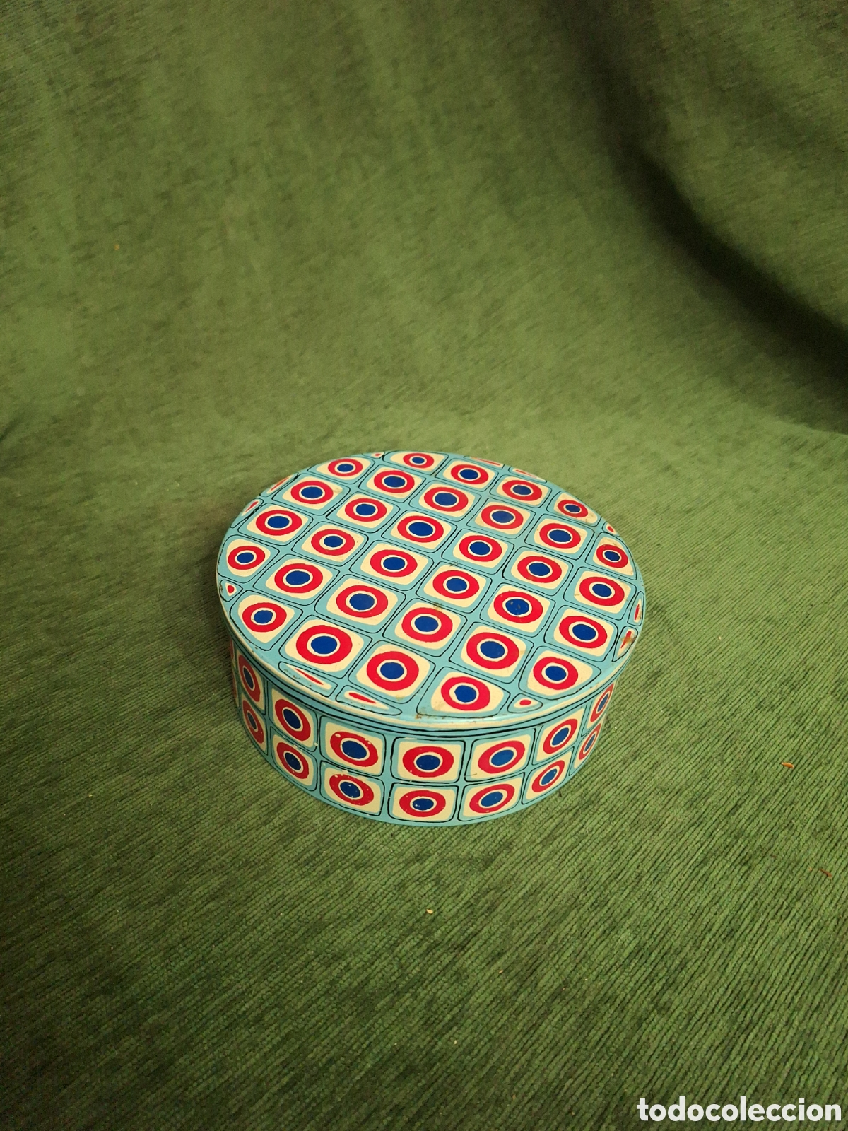 Cajas y cajitas met&aacute;licas: Caja de lata antigua - Foto 2