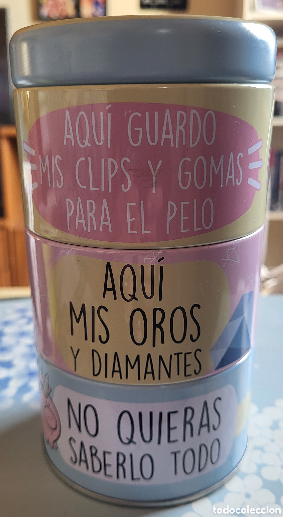 Boxes and metal boxes: BOTE DE METAL DE PUTERFUL, TRES COMPARTIMIENTOS. BUEN ESTADO