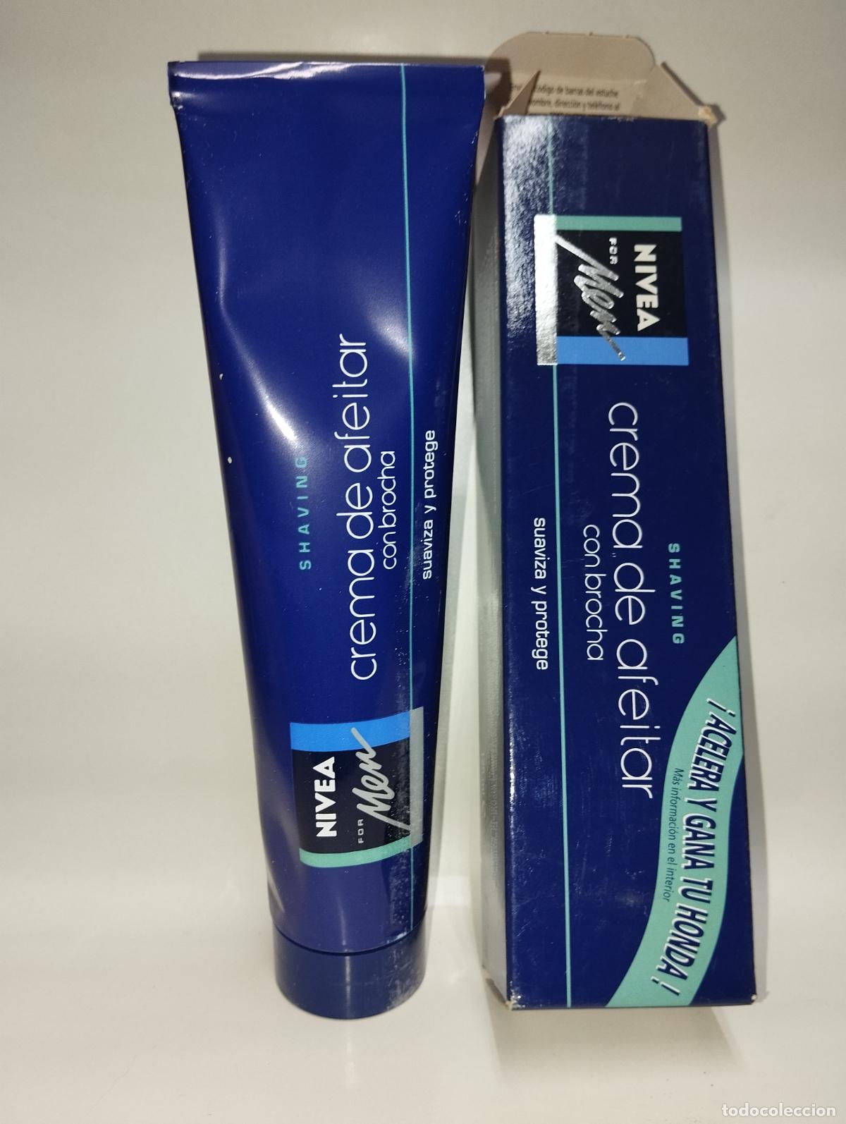 Boxes and metal boxes: TUBO DE CREMA DE AFEITAR NIVEA A&Ntilde;OS 90 // DE ANTIGUA DROGUER&Iacute;A PERFUMER&Iacute;A