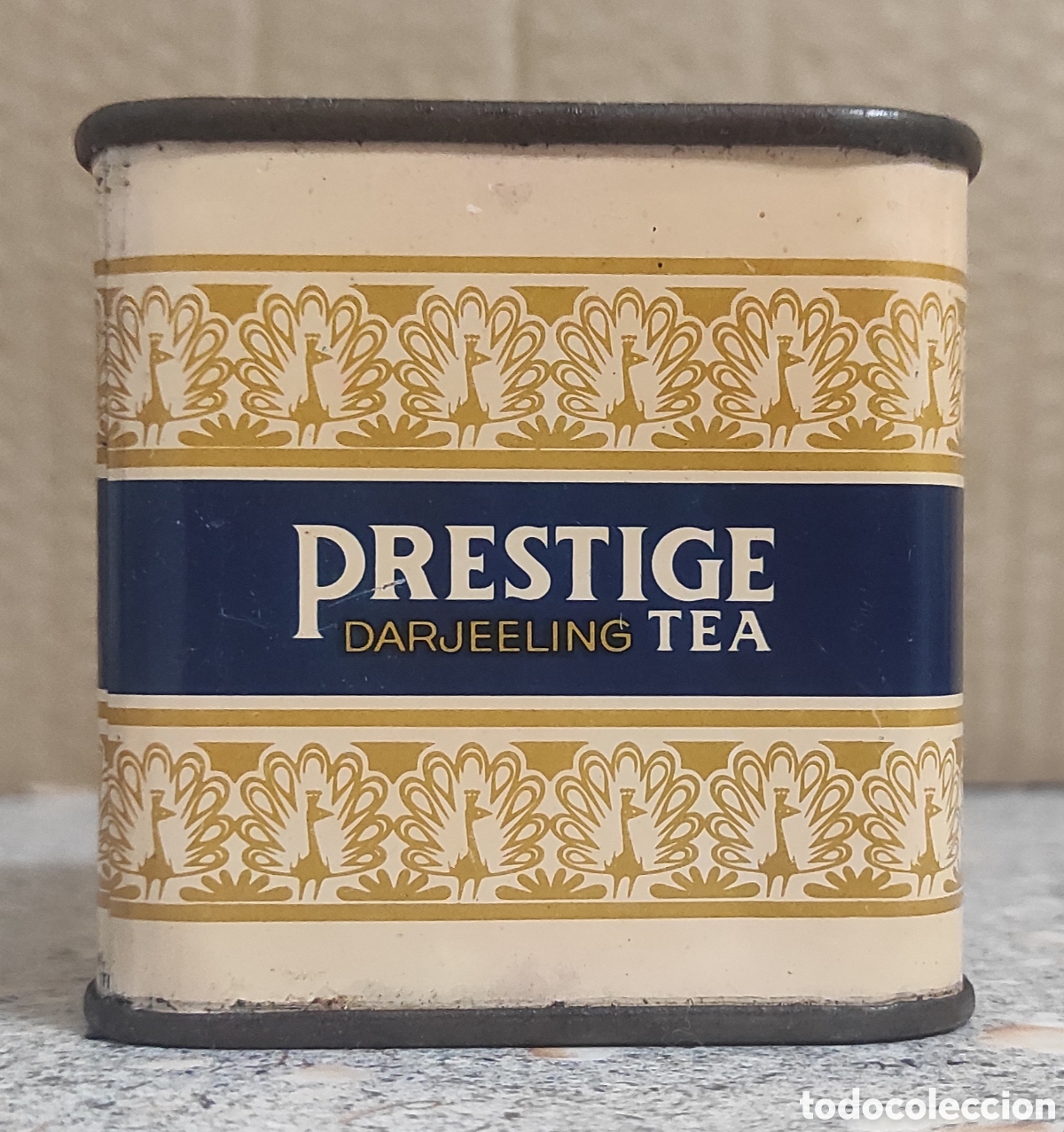 Cajas y cajitas met&aacute;licas: CAJA DE T&Eacute; PRESTIGE - VAC&Iacute;A - Foto 2