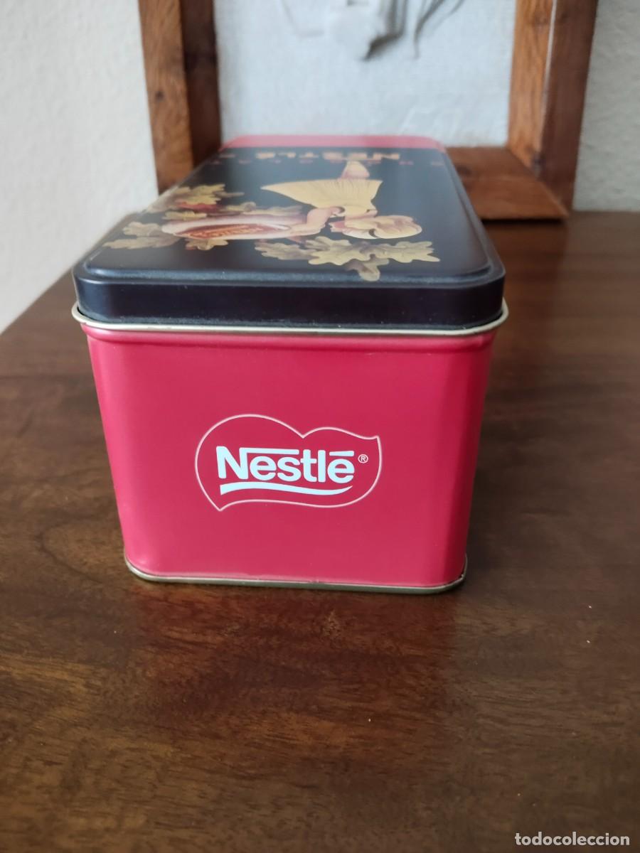 Cajas y cajitas met&aacute;licas: Caja de lata Chocolat Nestl&eacute;. - Foto 5