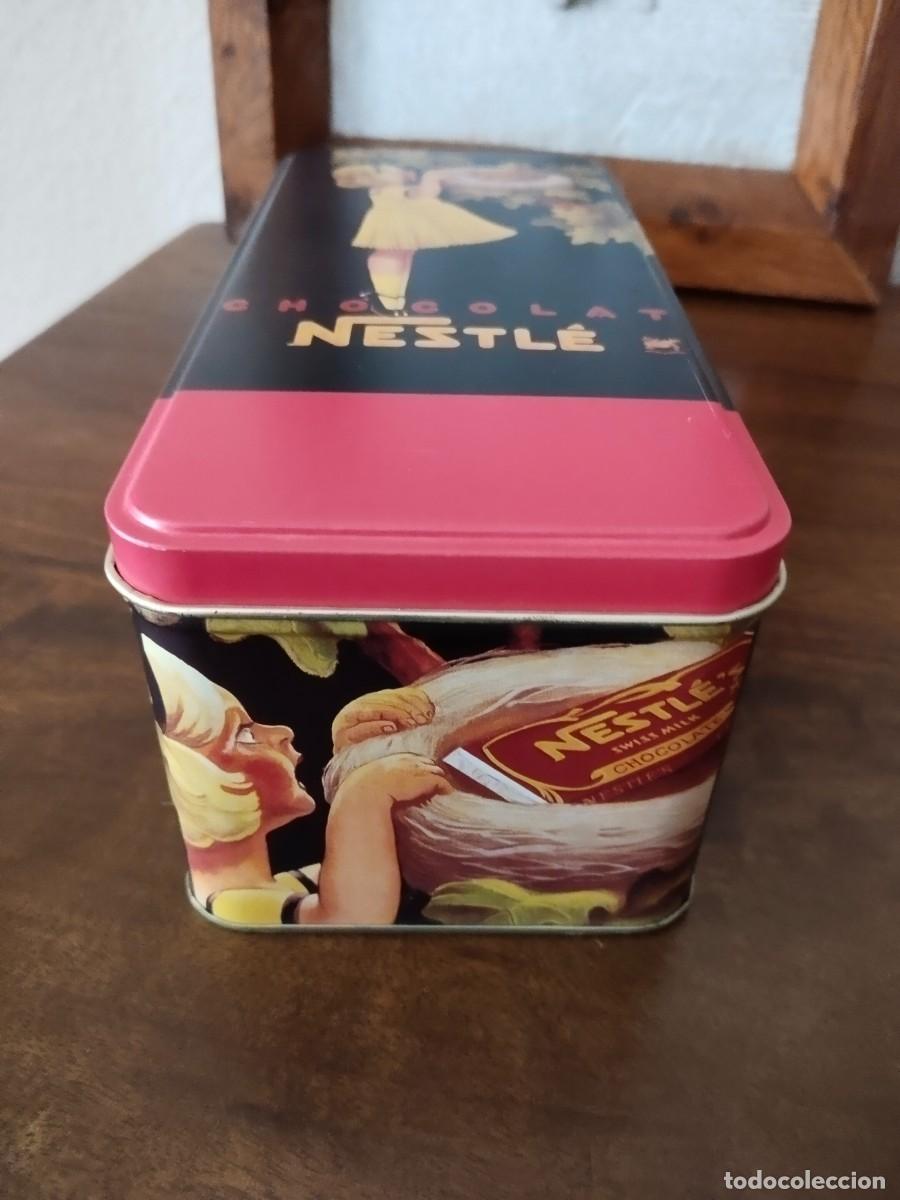 Cajas y cajitas met&aacute;licas: Caja de lata Chocolat Nestl&eacute;. - Foto 7