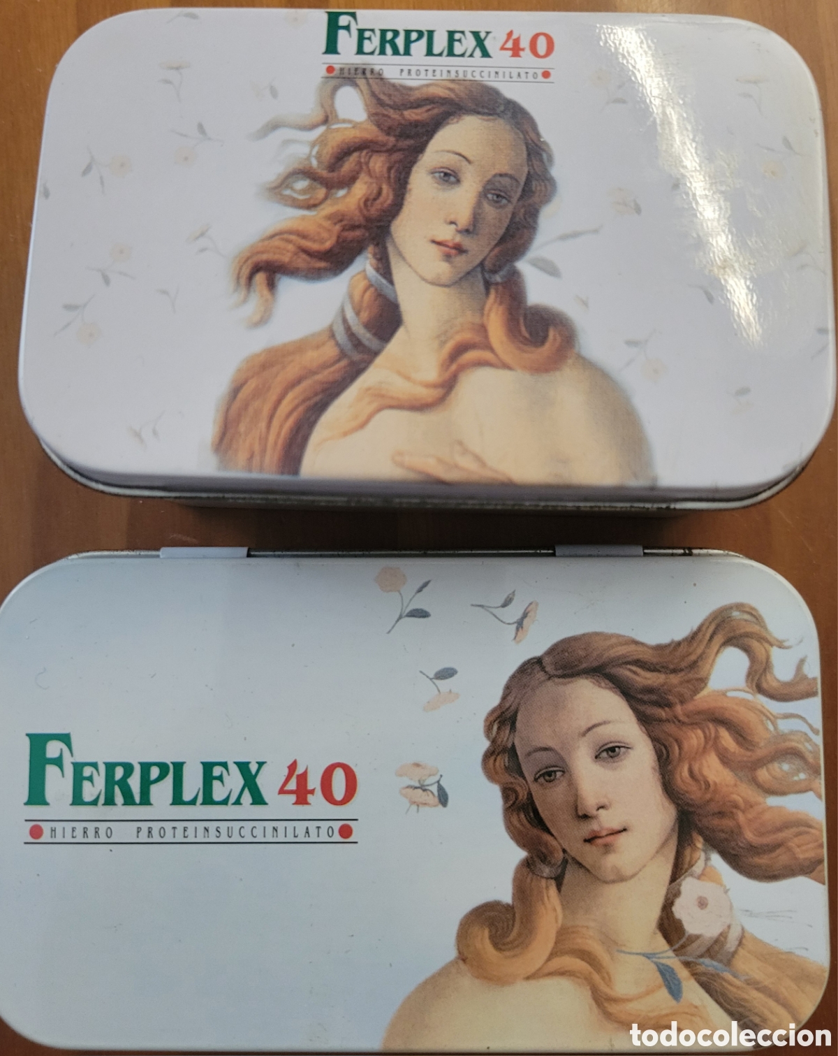 Cajas y cajitas met&aacute;licas: Cajas metal Nacimiento Venus Botticelli