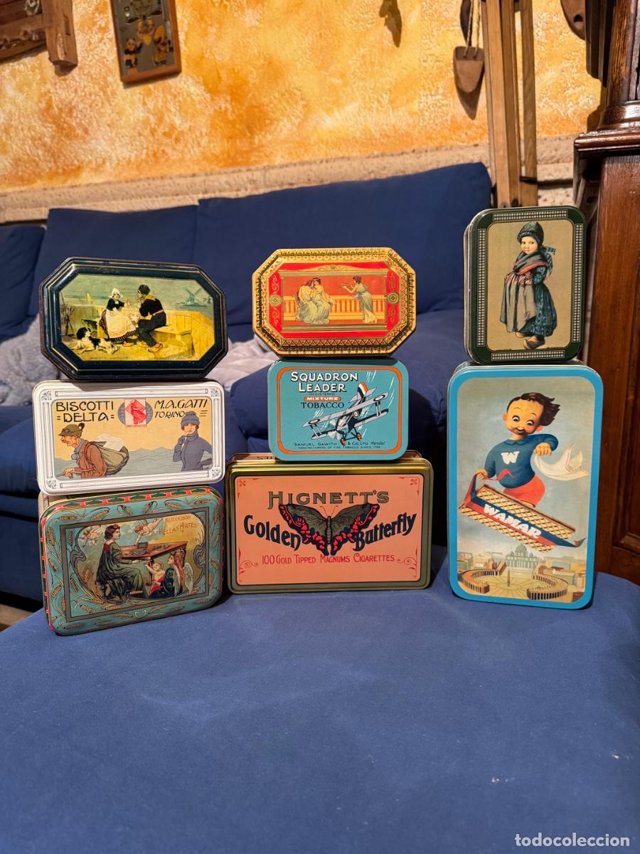 Boxes and metal boxes: LOTE DE 55 LATAS COLECCI&Oacute;N LATAS DE ANTA&Ntilde;O