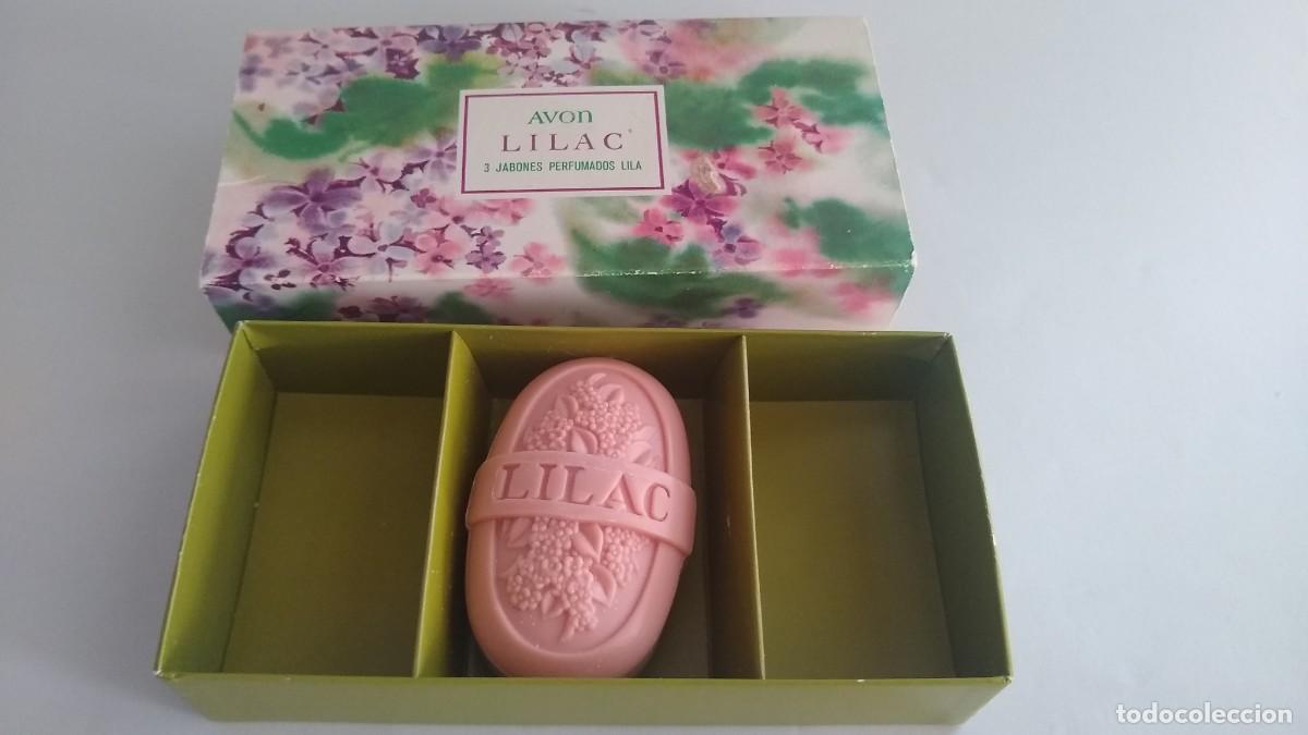 Cajas y cajitas met&aacute;licas: Caja con un jab&oacute;n perfumado Lilac Avon a&ntilde;os 70