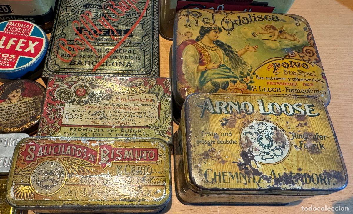 Cajas y cajitas met&aacute;licas: LOTE DE CAJAS METALICAS. - Foto 3