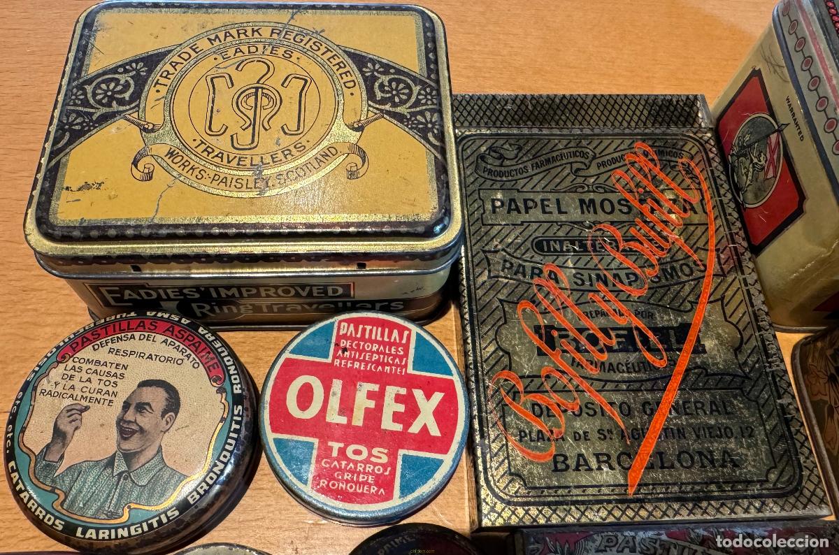 Cajas y cajitas met&aacute;licas: LOTE DE CAJAS METALICAS. - Foto 4