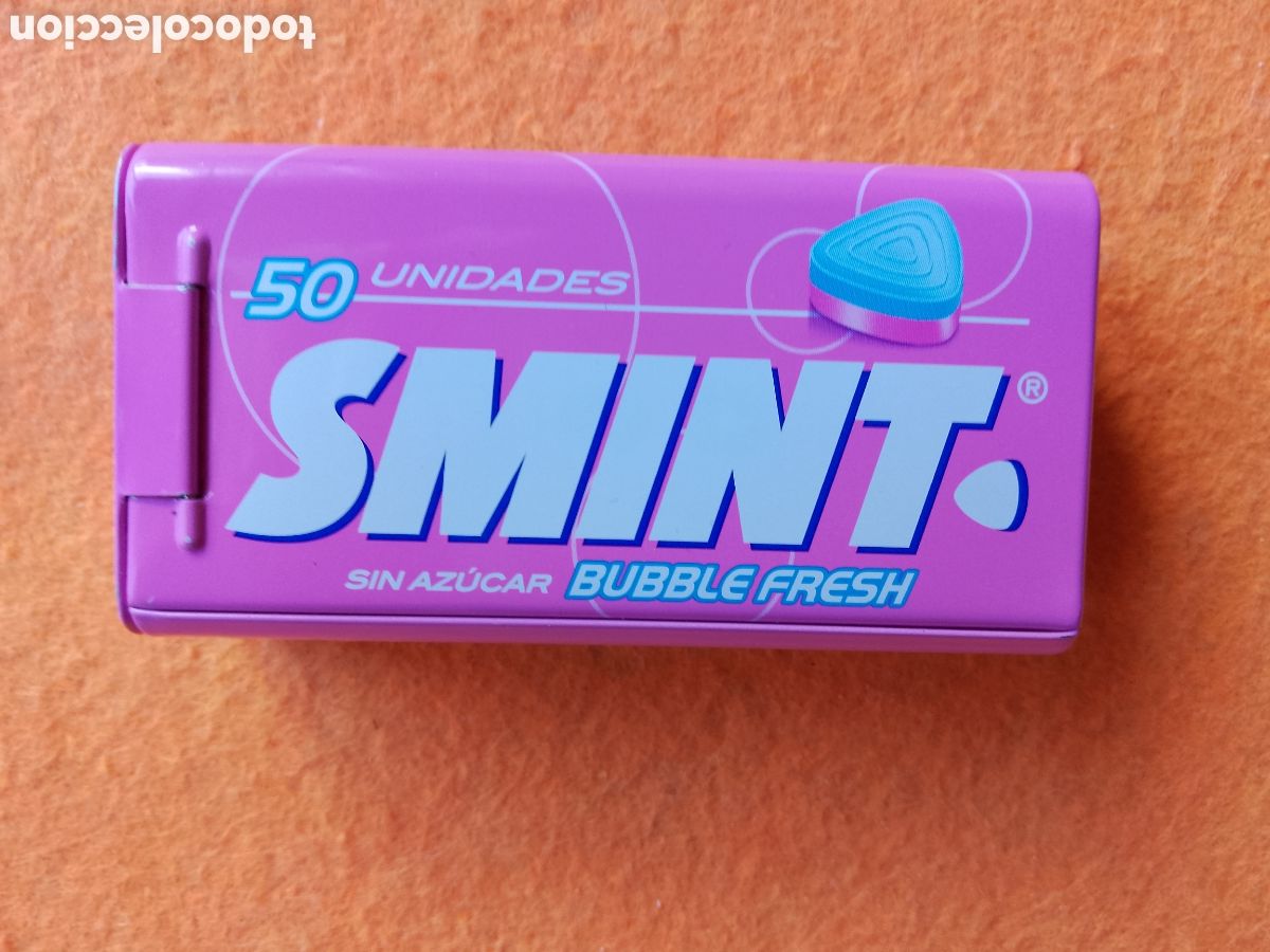 Cajas y cajitas met&aacute;licas: SMINT. CAJITA VAC&Iacute;A . BUBBLE FREE . 50 UNIDADES . SIN AZUCAR