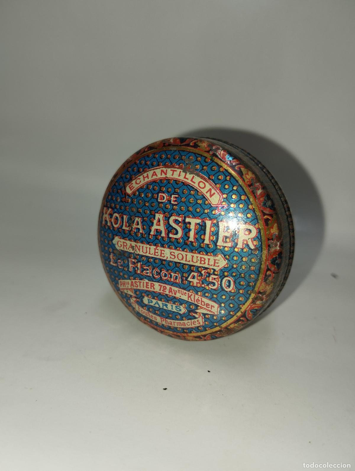 Blechdosen und Kisten: CAJA DE FARMACIA LITOGRAFIADA KOLA ASTIER // MEDICAMENTO ANTIGUO