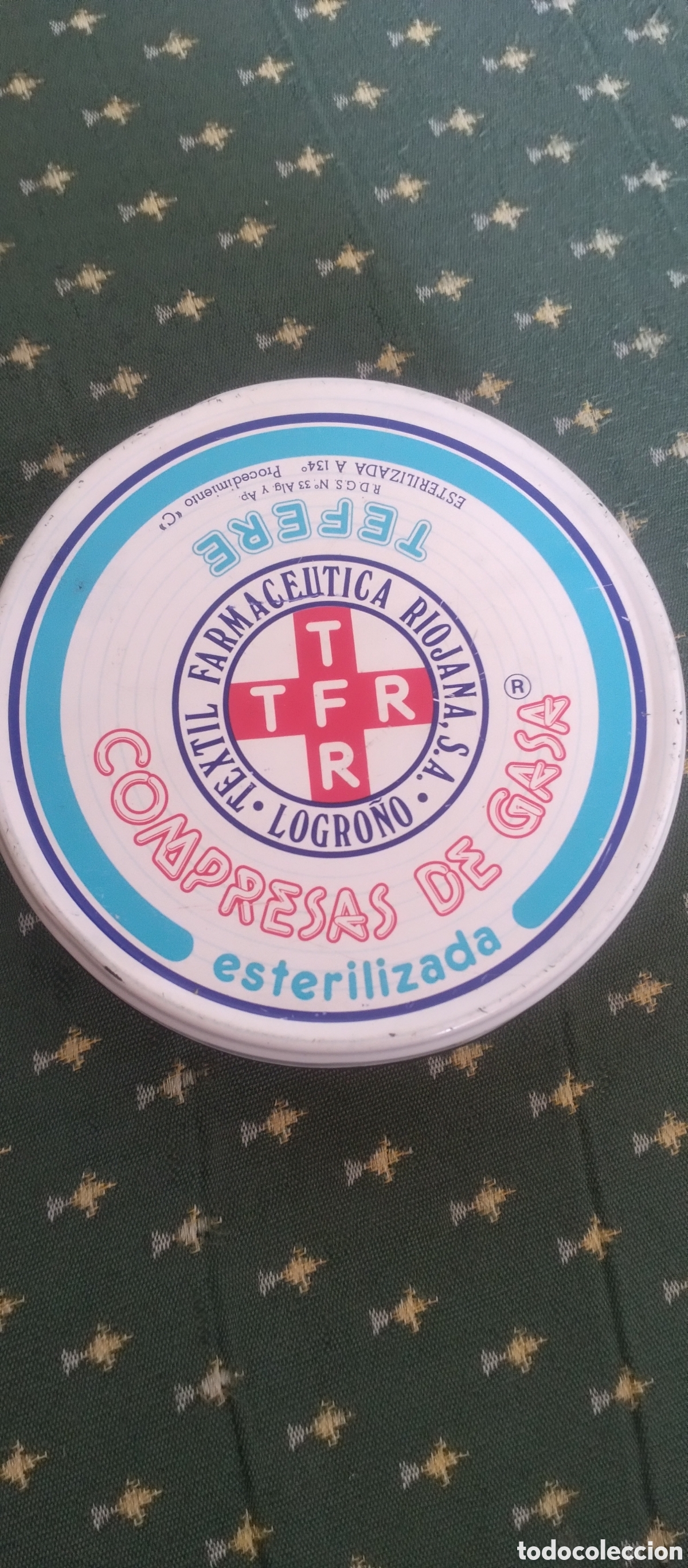 Casse e cassette metalliche: Caja met&aacute;lica de compresas de gasa tefere