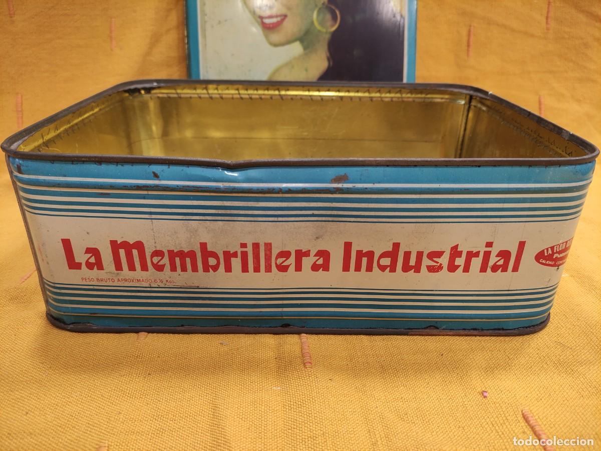 Cajas y cajitas met&aacute;licas: Lata La Membrillera 1971-72 - Foto 5