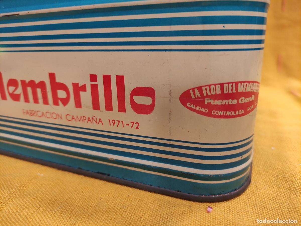 Cajas y cajitas met&aacute;licas: Lata La Membrillera 1971-72 - Foto 7