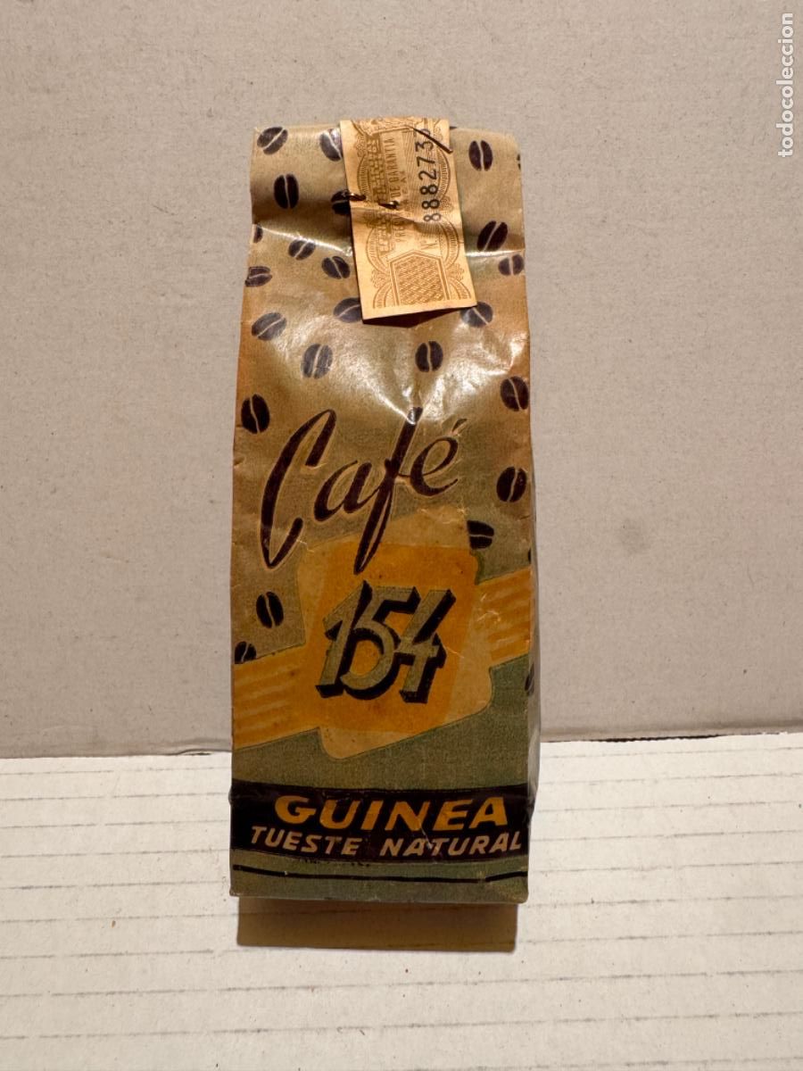 Blechdosen und Kisten: ANTIGUO PAQUETE DE CATE 154 GUINEA