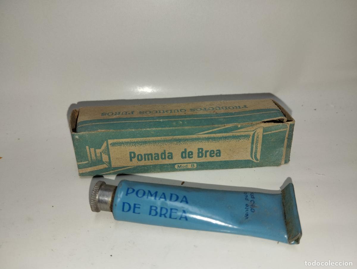 Boxes and metal boxes: CAJA DE FARMACIA POMADA DE BREA // MEDICAMENTO ANTIGUO