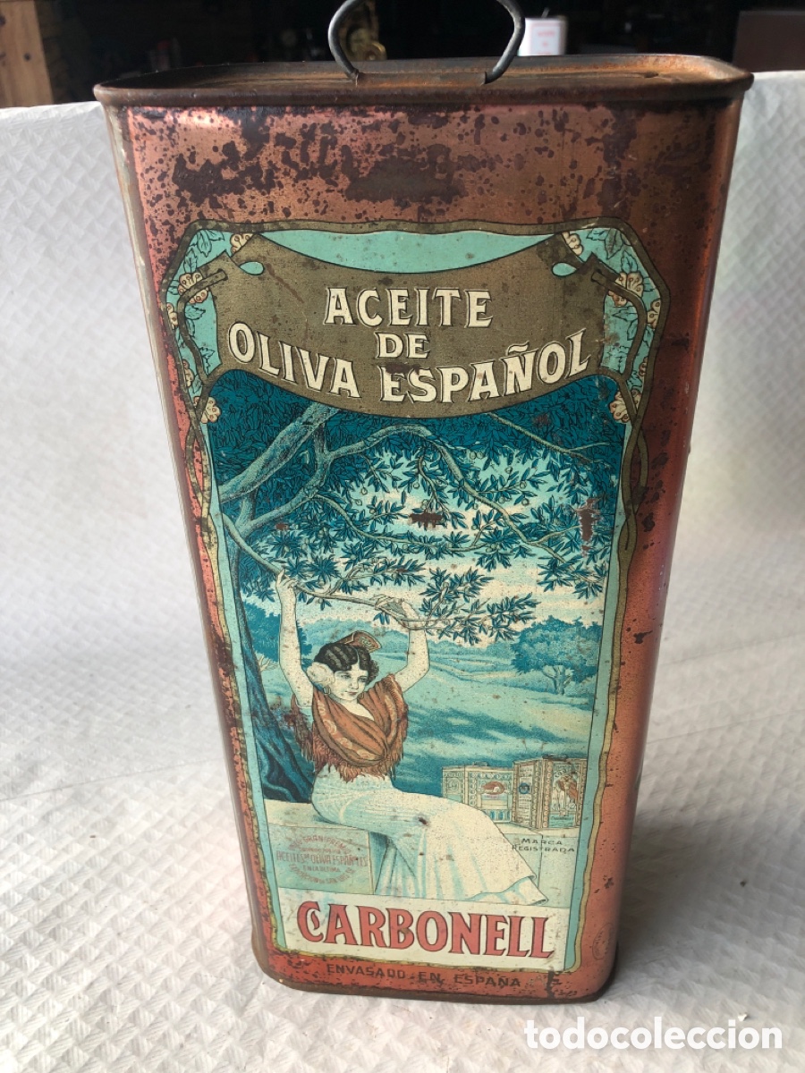 Casse e cassette metalliche: Antigua lata aceite CARBONELL