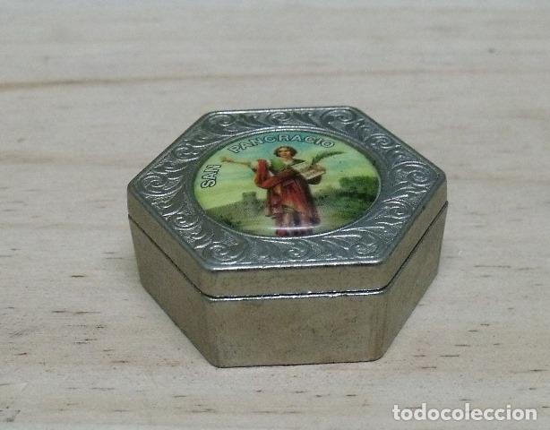 Cajas y cajitas met&aacute;licas: Cajita Metal Joyero San Pancracio