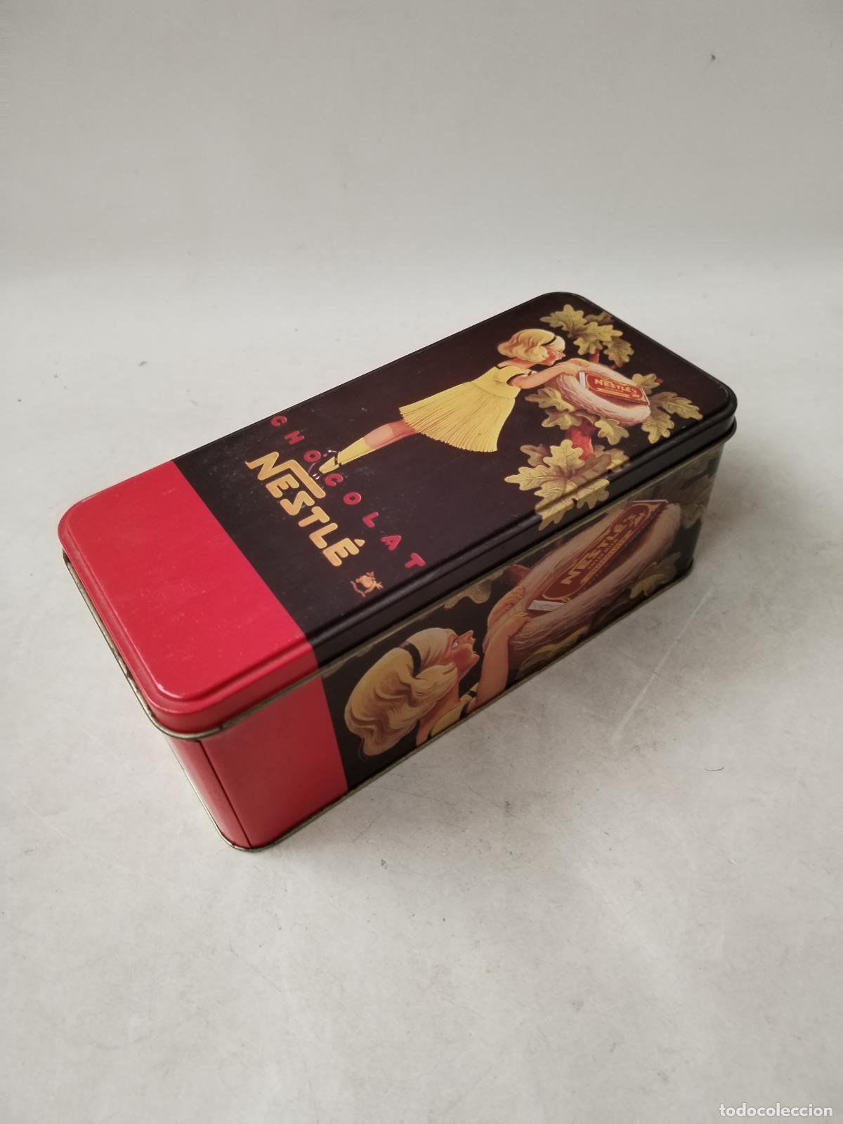 Boxes and metal boxes: caja metalica chocolat nestl&eacute;