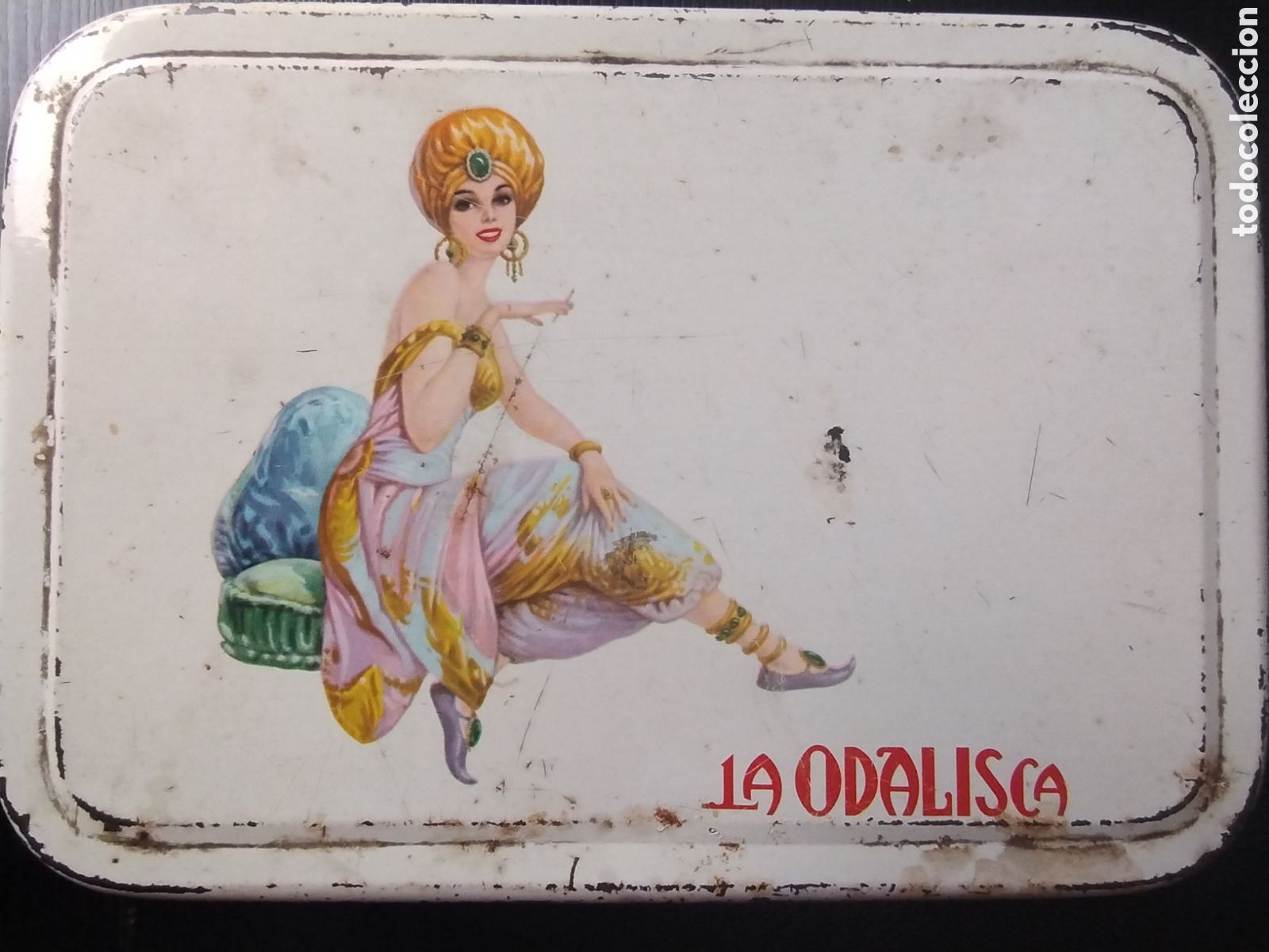 Boxes and metal boxes: Cajita de azafr&aacute;n odalisca