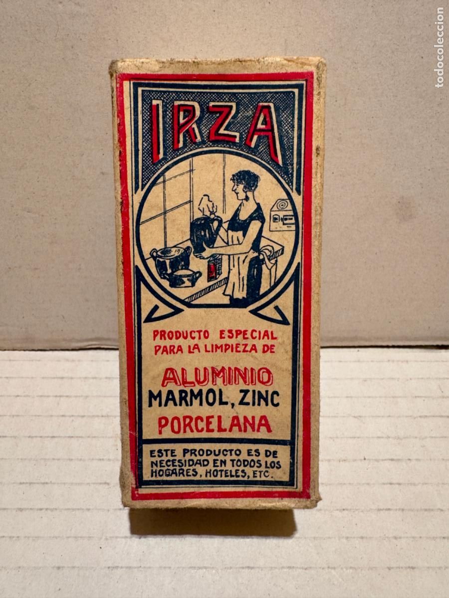 Blechdosen und Kisten: CAJA EMBASE IRZA limpieza de metales - lleno y sin abrir